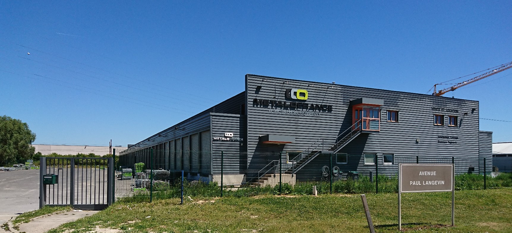 A METALOFRANCE, empresa filial da Metalusa investiu um milhão e meio de euros nas novas instalações de Moissy-Cramayel na região da Île de France