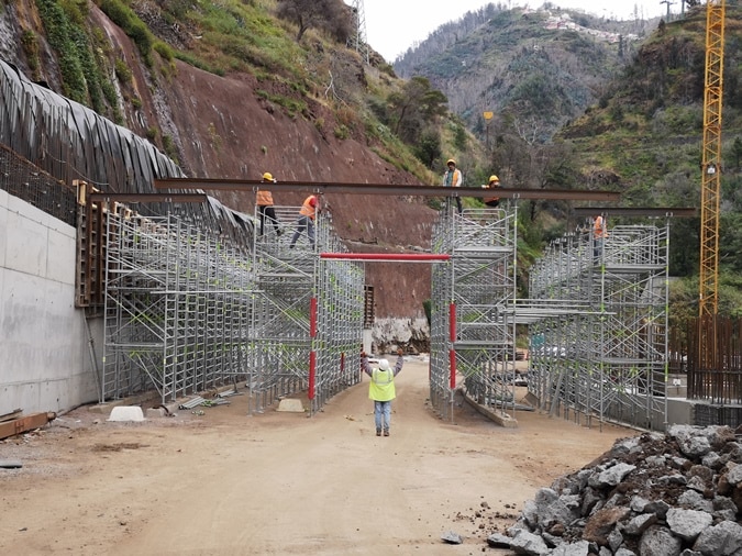 Sistema Towrok para o túnel João Abel de Freitas